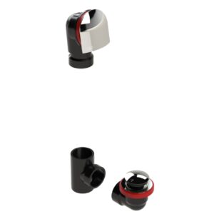 +osb 6040TIPK-CP Tip-Toe Bath Kit, Waste & Overflow, Offset, Chrome-Plated