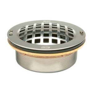 Zurn® JP1996-SDL Stainless Steel Drain Assembly, 3 in, Stainless Steel Drain