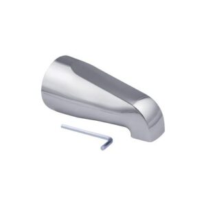 Master Plumber® 195A Slip-On Tub Spout, 1/2 in, Chrome