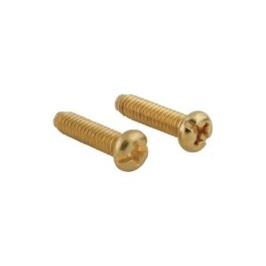 Master Plumber® 198EA Waste and Overflow Screws (Pair), Brass