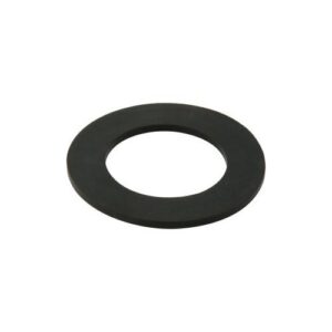 Master Plumber® .199D Flat Waste Gasket, Rubber, Black