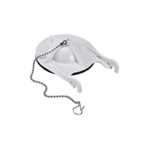 Master Plumber® 213PL Toilet Flapper, 3 in Dia, Plastic, White