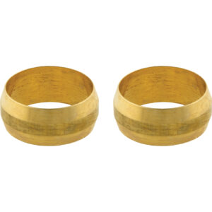 Master Plumber® 339 Brass Ferrules (Pair), 1/2 in, Brass