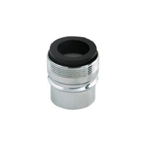 Master Plumber® 411X Snap-Fitting Dishwasher Aerator, Dual MNPT Thread, Plastic, Chrome