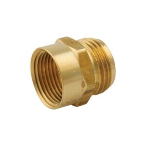 Master Plumber® 528 Garden Hose Fitting, 3/4 in, MNPT x FIP, Brass