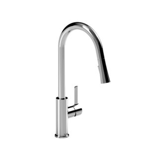 RiobelPRO® PO101C Pronto Pulldown Kitchen Faucet, 2.2 gpm, Chrome, 2 Spray Patterns