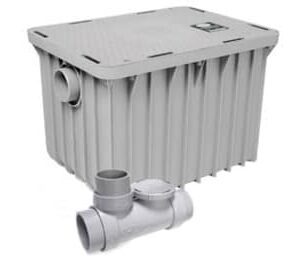 Endura 3915A02 Grease Interceptor, 2 in, 30lbs Capacity, 15 GPM