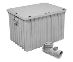 Endura 3950A03 Grease Interceptor, 3 in, 100lbs Capacity, 50 GPM
