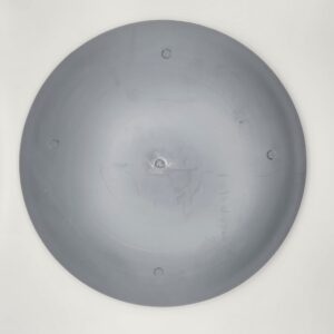 S08 Solid Drain Cover, 8 in, PVC