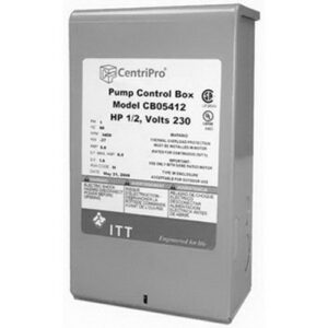 CentriPro® CB10412 Control Box, 230 V, 1 hp 0.75 kW, For use with M10412 4 in CentriPro Motor