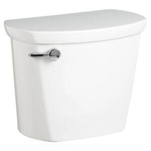 American Standard 4188B104.020 Unlined Toilet Tank, Cadet® Pro, 1.28 gpf, 4.8 L Tank, 3 in Left-hand Trip Lever Flush, White