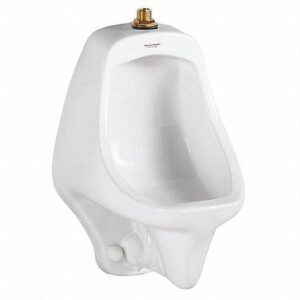 American Standard 6550001.020 Washout Top Spud Urinal, Allbrook® FloWise, 0.5/1 gpf, Top Spud, Wall Mount, White