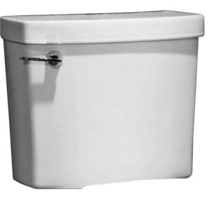 American Standard 4000104.020 Unlined Toilet Tank, Studio, 1.28 gpf, 4.8 L Tank, 3 in Left-hand Trip Lever Flush, White