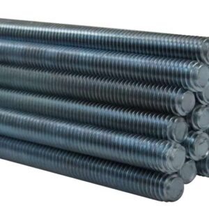 CB Supplies 399910004 Zinc-Plated Threaded Rod, 3/8 in x 10 ft