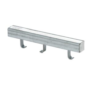 B-Line B22120GLV B-Line Series Non-Slotted Unistrut, 120 in L x 1.6 in W x 12 ga THK, Steel, Pre-galvanized