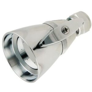 Q505D Master Plumber® Prince Adjustable Showerhead, 2-1/4 in Face, Chrome-Plated Brass, 1/2 in FIP, 2.5 gpm
