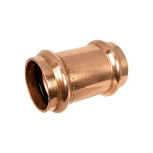Apollo™ 10075517 801 Series Press-Fit Coupling, 1 in, Press, Copper, No Stop