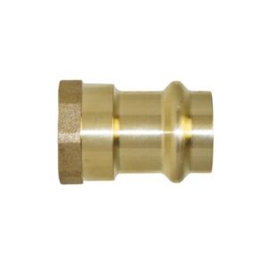 Apollo™ 10075752 803 Series Press-Fit Adapter, 3/4 in, Press x FNPT, Brass