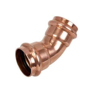 Apollo™ 10075092 806 Press-Fit 45 deg Elbow, 1-1/2 in, Press, Copper