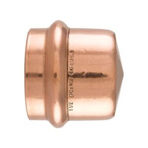 Apollo™ 10077851 817 Series Press-Fit Cap, 3/4 in, Press, Copper