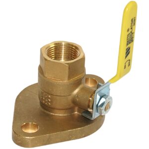Watts® 0068094 IPF-T-M1 Isolation Pump Flange, 2 in Pipe, Up to 600 psi, 406 deg F, Brass