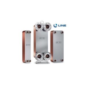 AIC Alliance LA14-40X Heat Exchanger, 29 gpm, 230 deg C, 650 psi, 40 Plates, Stainless Steel