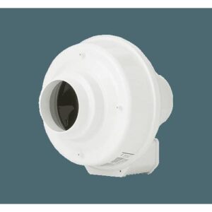 Fantech® 411332 FR 125 FR Series In-Line Duct Fan, 120 VAC, 0.17 A, 5 in Duct, 171 cfm, ABS Housing, White