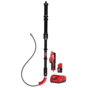 Milwaukee® 3576-21 M12 Toilet Auger, Black/Red, 6 ft, Metal