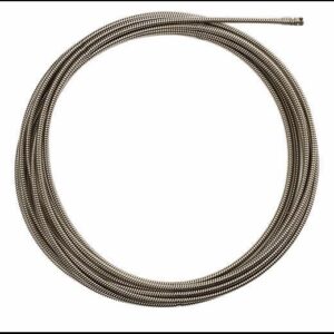 Milwaukee® 48-53-2773 Inner Core Coupling Drain Cleaning Cable, 50 ft, 3/8 in, Steel, 1-1/4 to 2-1/2 in Drain Line