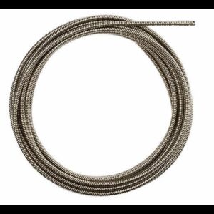 Milwaukee® 48-53-2774 Inner Core Coupling Drain Cleaning Cable, 50 ft, 1/2 in, Steel, 1-1/4 to 2-1/2 in Drain Line
