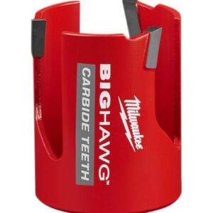 Milwaukee® 49-56-9210 BIG HAWG 49-56 Hole Saw, 2-1/8 in Dia, 2-7/16 in D Cutting, Carbide Cutting Edge